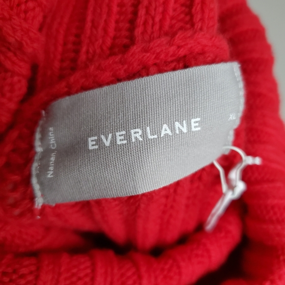 Everlane Wool Rib Turtleneck Sweater NEW - Picture 7 of 7